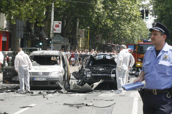 Beograd, auto bomba, ubojstvo