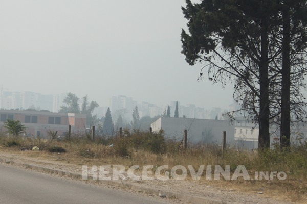 kataklizma, požari, dim, vatra, Mostar