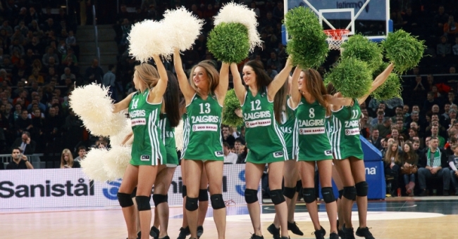 KK Žalgiris, litva, navijačice kluba, žene, cheerleadersice