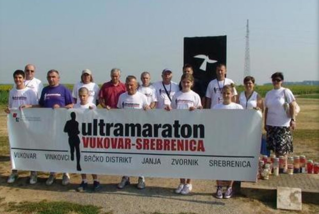 žrtvama Vukovara i Srebrenice, Ultramaraton, Vukovar-Srebrenica