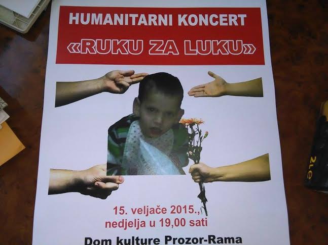 Luka Barešić, Rama, Humanitarni koncert