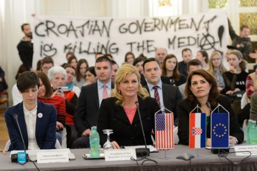 Grabar-Kitarović, o slobodi medija 