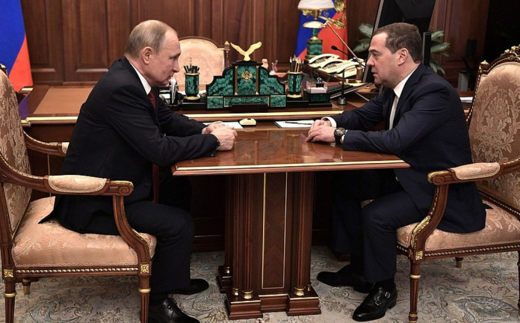 Medvedev i Putin