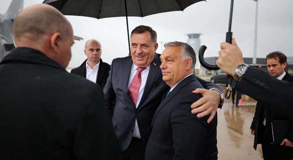 Viktor Orban, Milorad Dodik političar iz RS-a