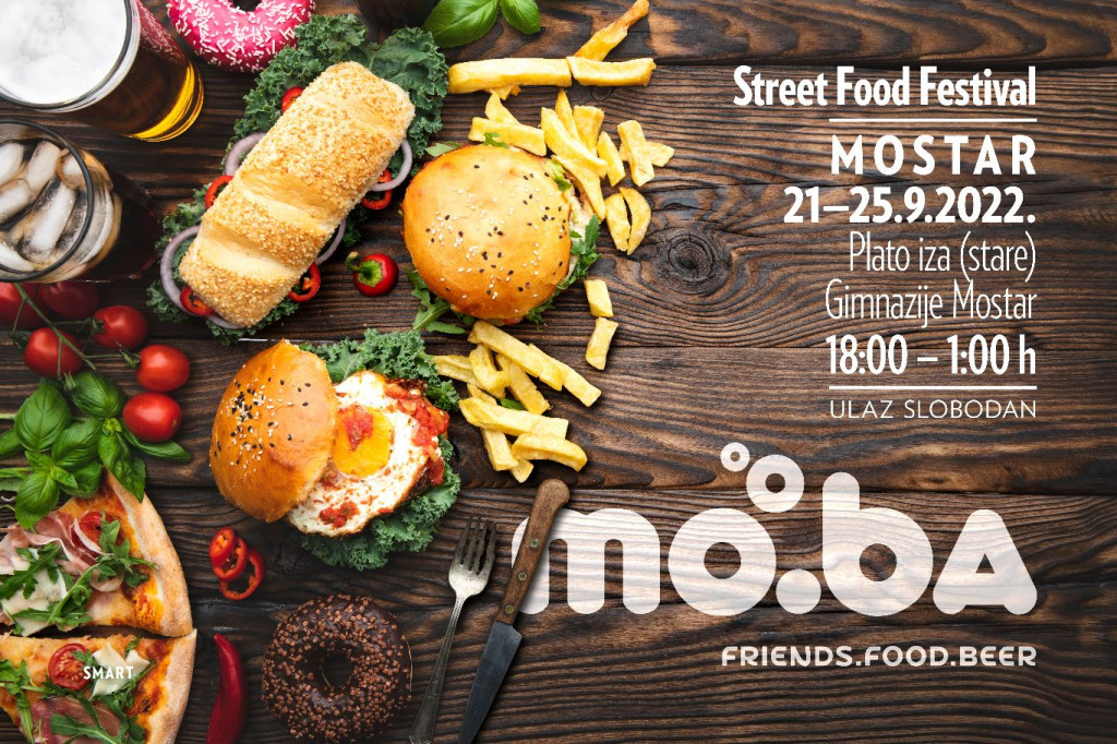 moba,gastro ,Street food festival,Mostar