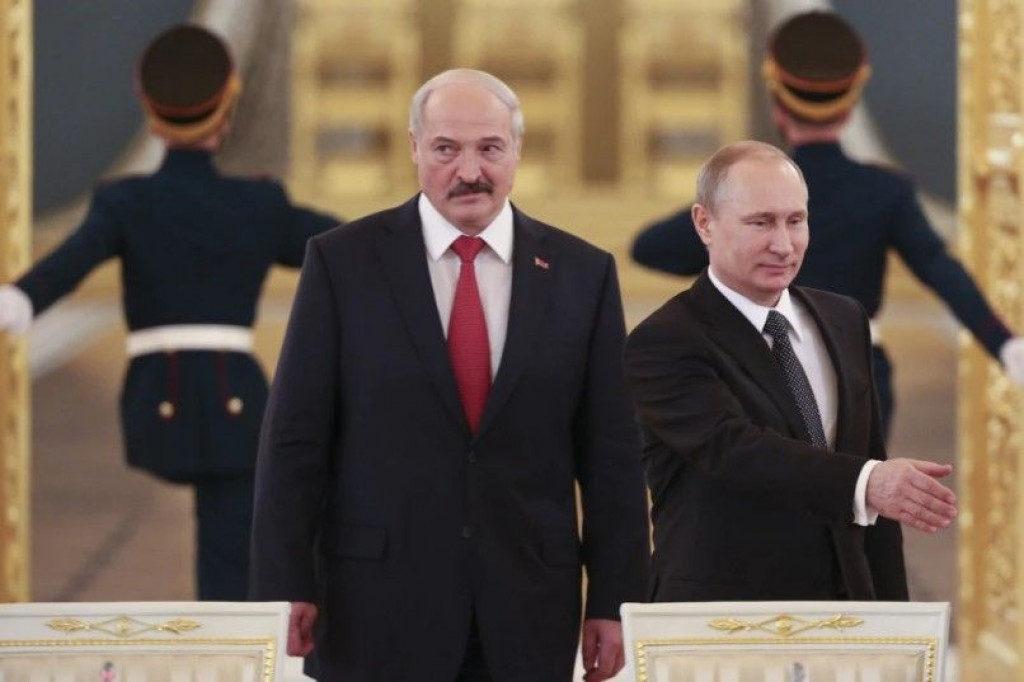 Putin Lukašenko Bjelorusija Rusija