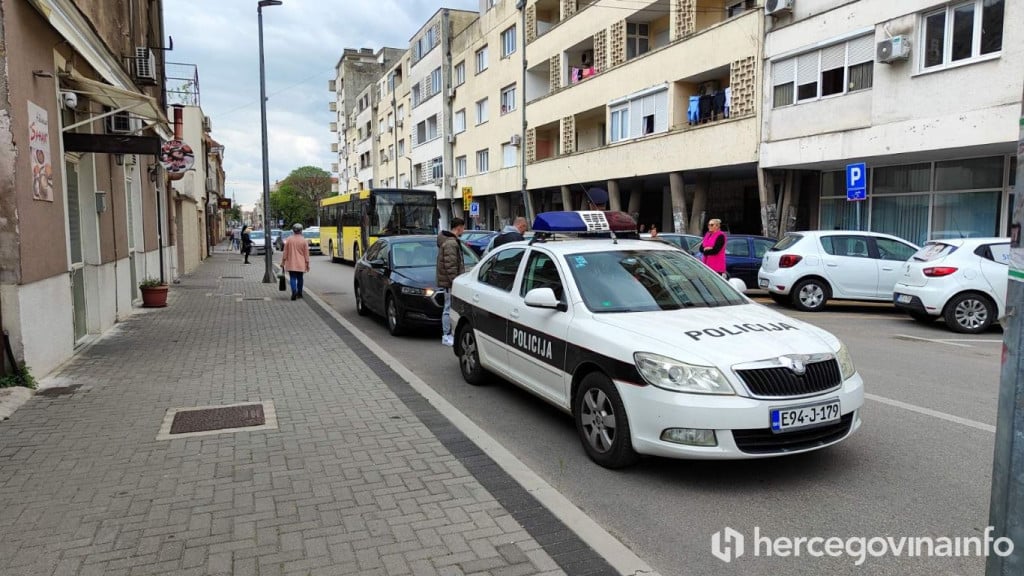 policija Mostar prometna nezgoda Titova ulica