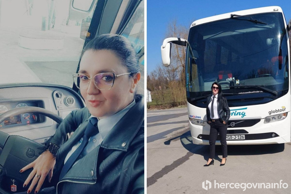 Sanela Mehić vozačica autobusa