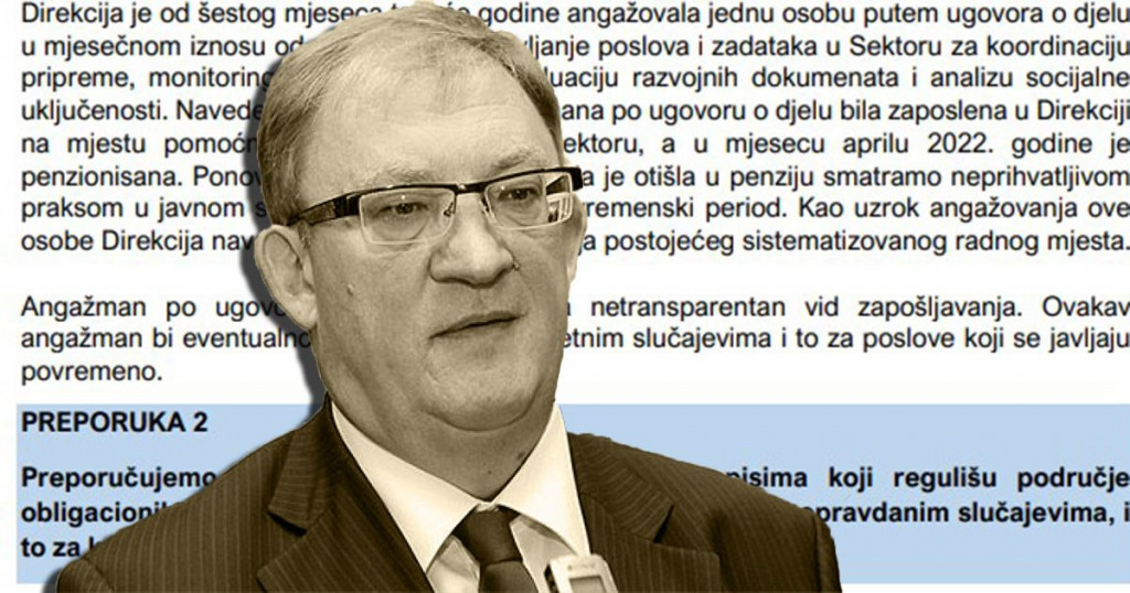 umirovljenik,Zdenko Milinović,Direkcija za ekonomsko planiranje