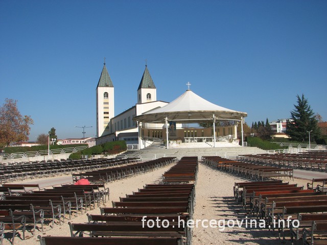 Međugorje, Svete mise