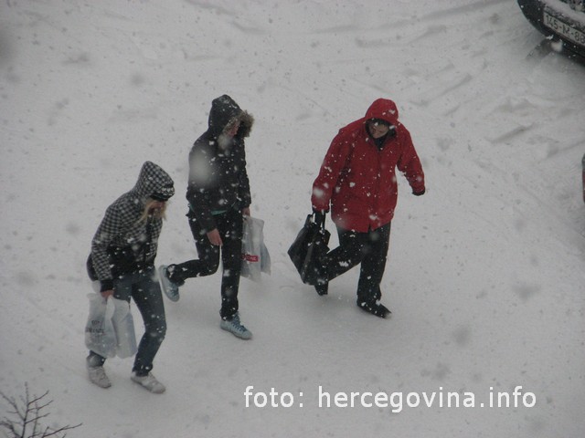 temperatura, minus, zima, snijeg, BIH, vremenska prognoza