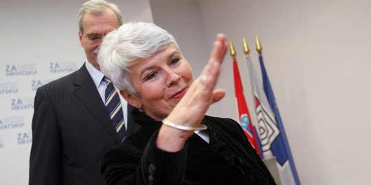 Jadranka Kosor, posavski obzor, Jadranka Kosor bivša premijerka Hrvatske, Hrvati u BIH