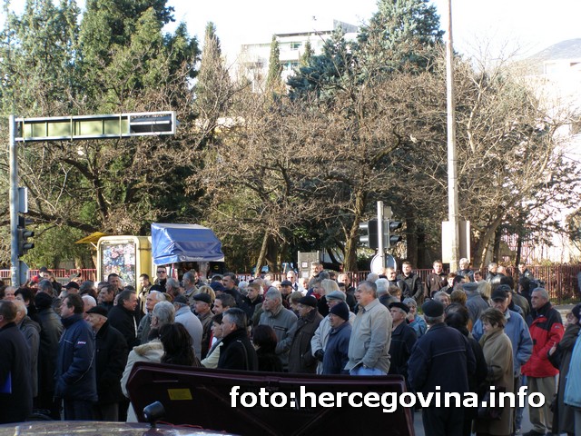 htv mostar, štrajk, prosvjedi