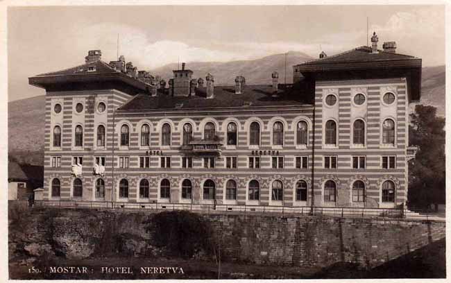 Hotel Neretva 1900-tih.