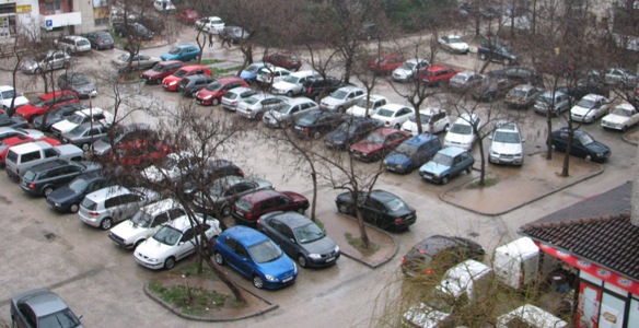 parking, Mostar