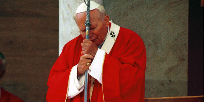 Papa, Papa Ivan Pavao II, vjera, po zagovoru pape, molitva