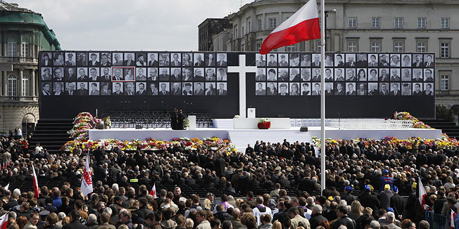 poljska pad zrakoplova