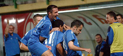 Slavlje nogometaša Širokog Brijega