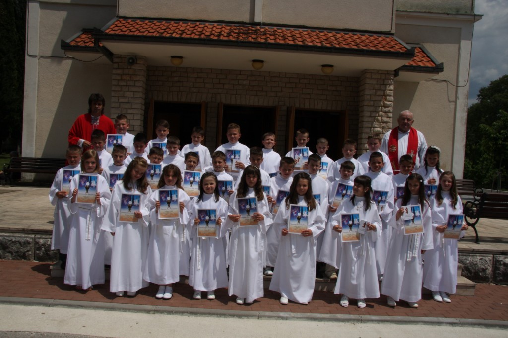 Prva Sveta pričest u Veljacima