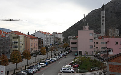 Središnja gradska zona Mostara