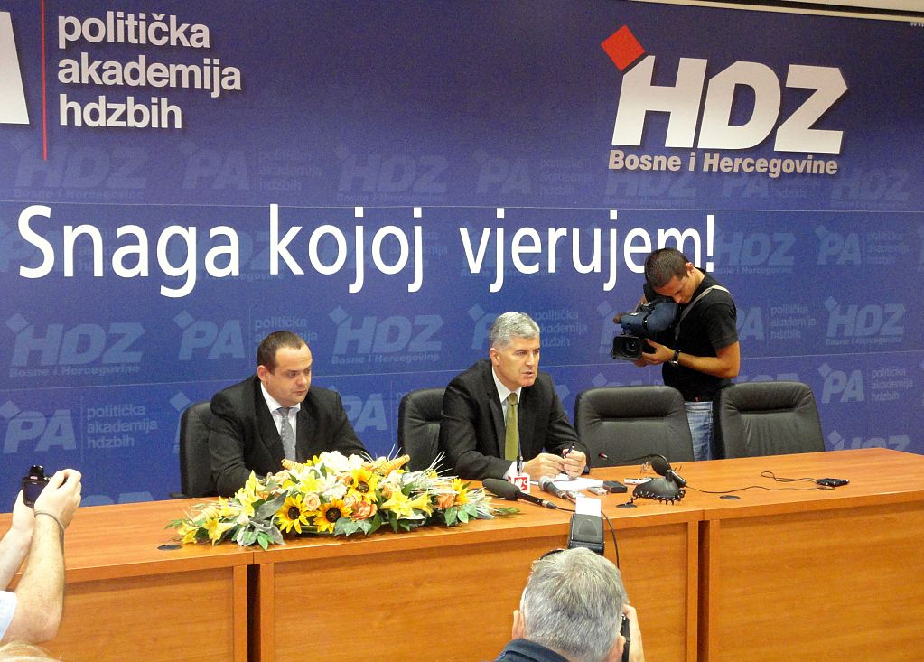 izbori 2010, Dragan Čović, Borjana Krišto