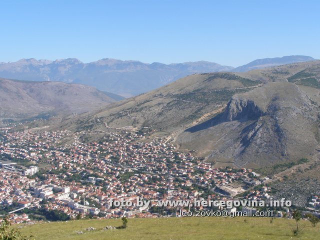 Panorama grada Mostara
