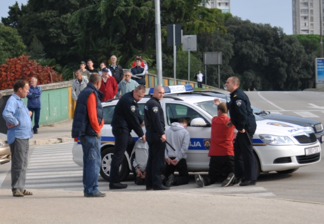 tučnjava, tučepi, romi, Torcida, BBB, tučnjava