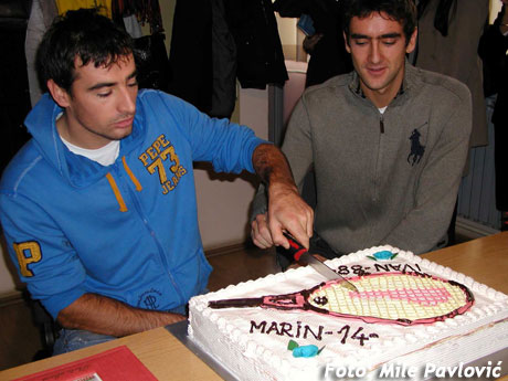 Ivan Dodig, Međugorje, Vidjelica Vicka, Marin Čilić, Ivan Dodig