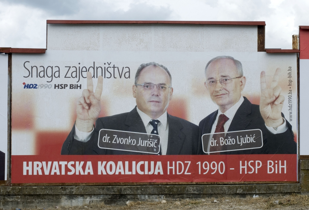 HSP BIH, HDZ 1990, Zvonko Jurišić, Božo Ljubić, HDZ 1990, HSP HB, koalicija