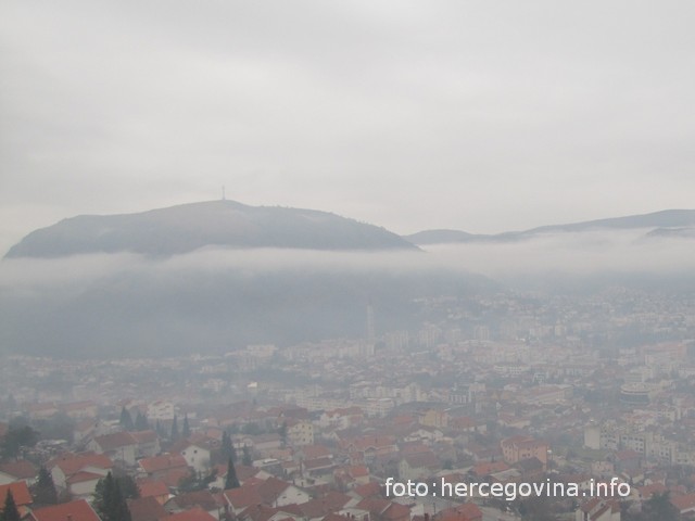 Mostar, magla, termoelektrana, Ploče, Hercegovina