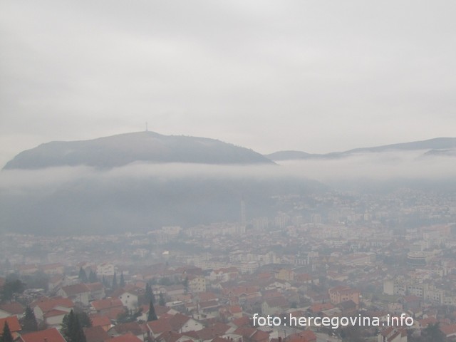 Mostar, magla, termoelektrana, Ploče, Hercegovina