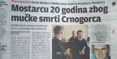 Mladenu Džidiću umanjena kazna