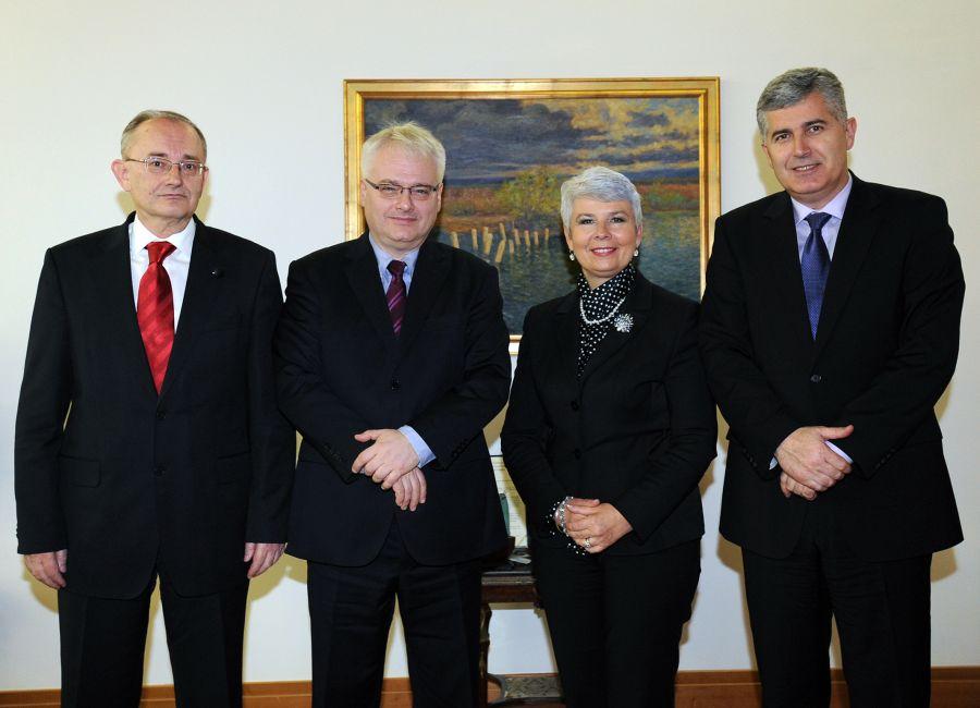 Dragan Čović, Božo Ljubić, HDZ 1990, HDZ BiH, Dragan Čović, Ivo Josipović, Jadranka Kosor, HDZ BiH, Ivo Josipović