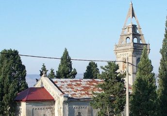 Kamenovana katoločka Crkva u Blagaju kod Mostara