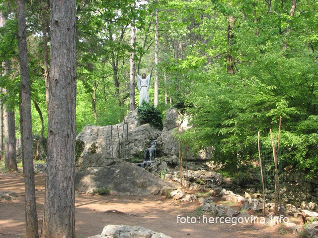 Međugorje, vrt svetog franje