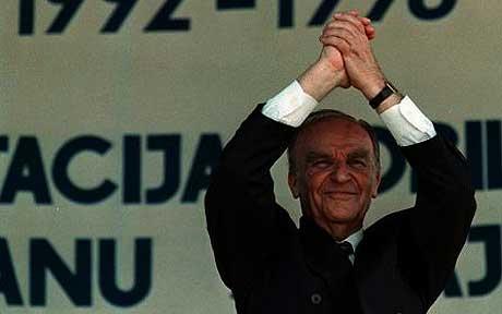 alija izetbegović, Hrvati u BIH, alija izetbegović, nišan, kašikara, alija izetbegović, jna, BIH, Hrvatska zemlja