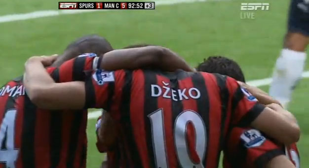 Edin Džeko, Manchester City, Tottenham