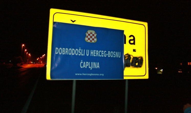 Herceg Bosna, znakovi, prometni znakovi