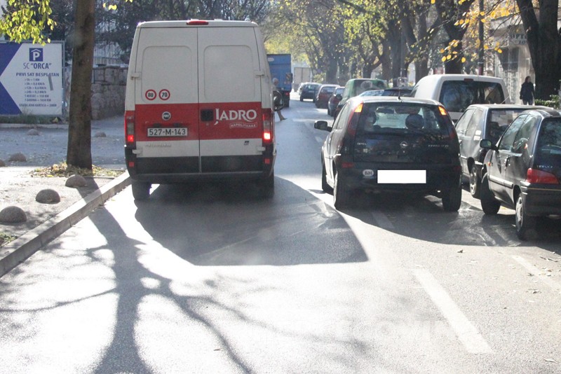 Mostar, parking, Mostar, parking, pauk, policija, Srećko Bošnjak, MUP HNŽ, parking