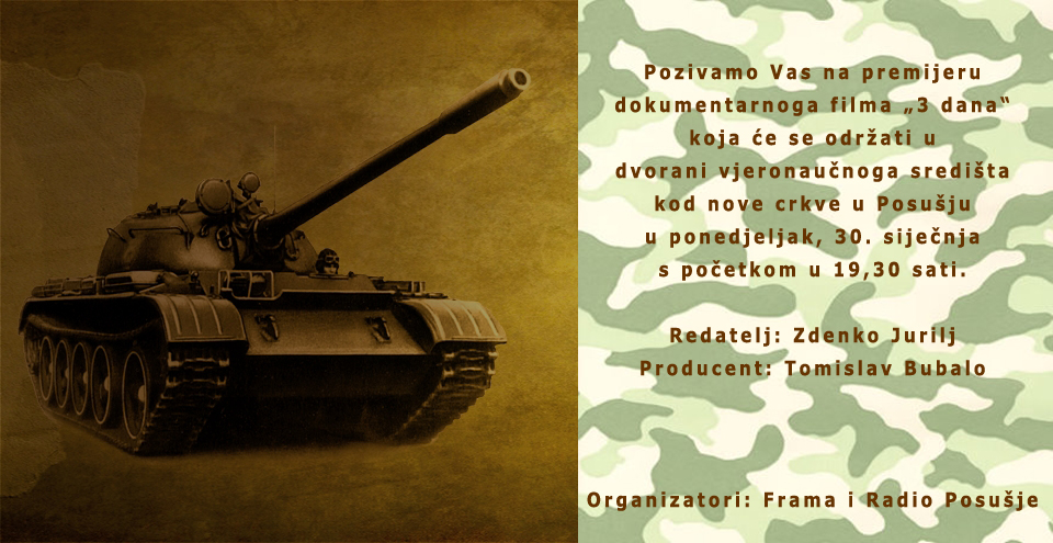 3 dana, obljetnica polog