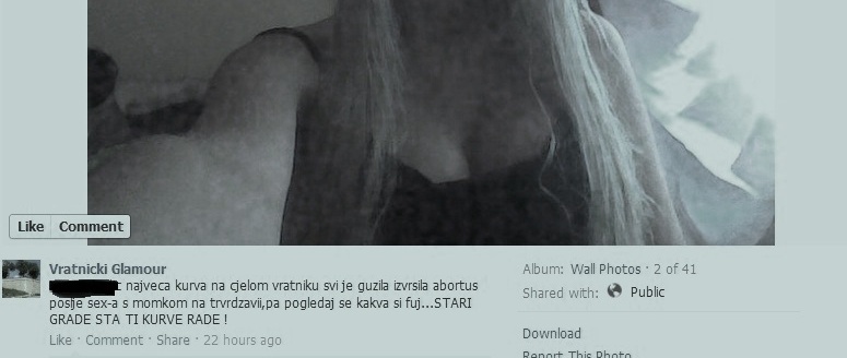 Facebook, pornografija, glamour