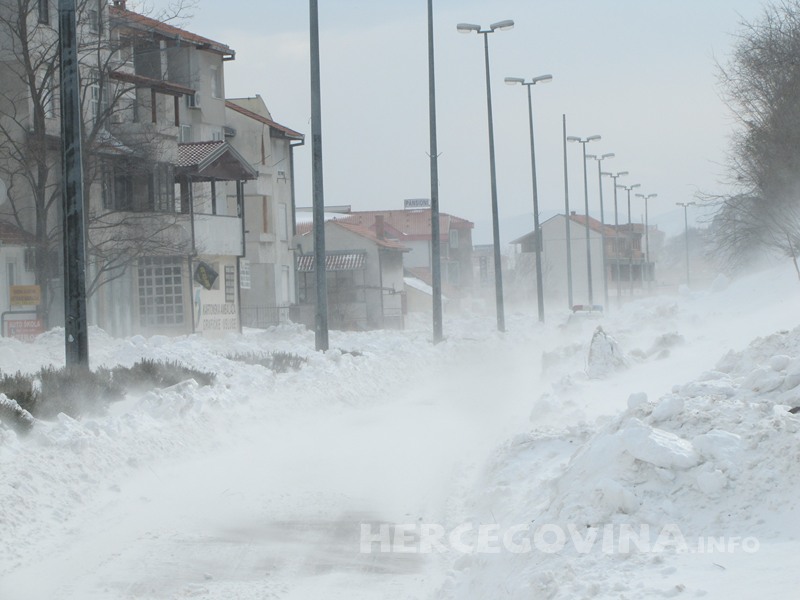 snijeg, Mostar, vremenska prognoza