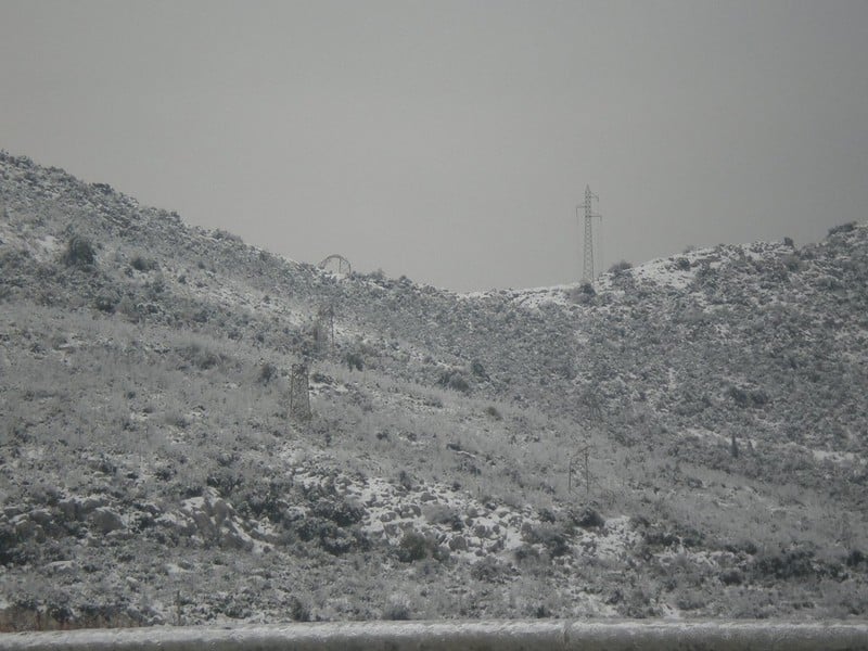 Neum, nepogoda, snijeg