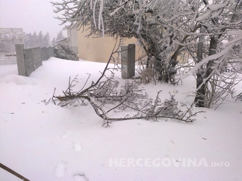 Čitluk, snijeg, poplava elementarna nepogoda