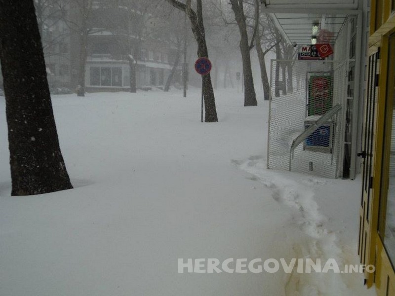 vikend, snijeg, mećava, Mostar, snijeg, Mostar, snijeg, Mostar, snijeg