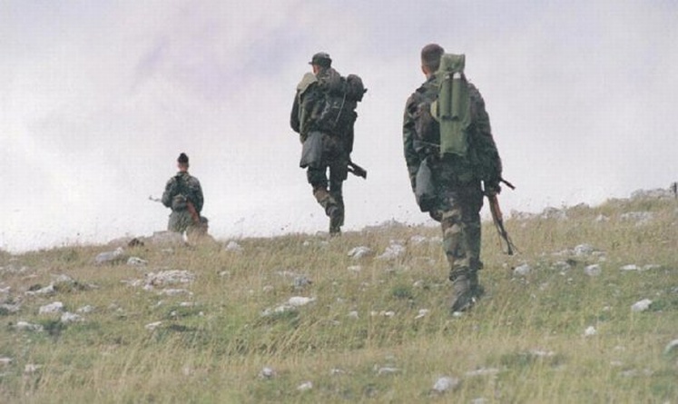 Pripadnici postrojbe Pume Hrvatske vojske