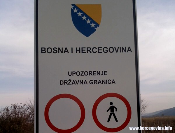Upozorenje Državna granica