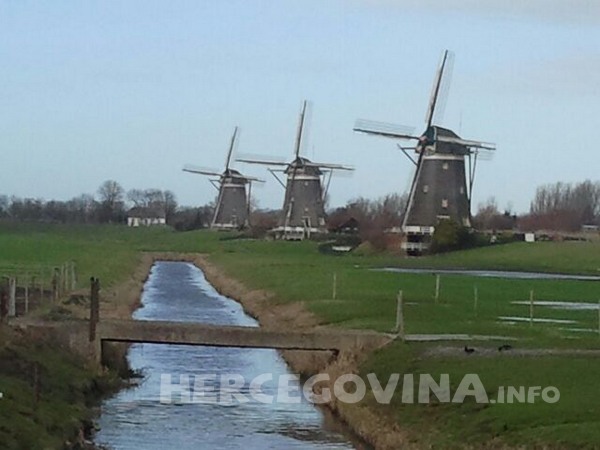Nizozemska, vjetrenjače