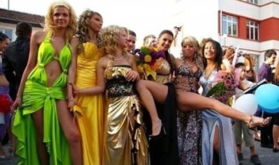 šala, maturalna zabava, pornić