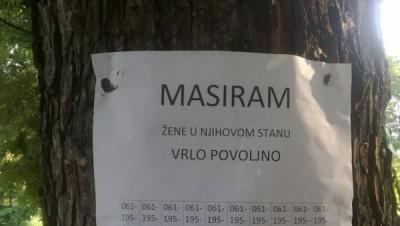 oglas, masaža, Tuzla